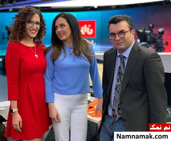 گویندگان ، مجریان و کارشناسان ایران اینترنشنال فربد سروندی و پریسا صادقی